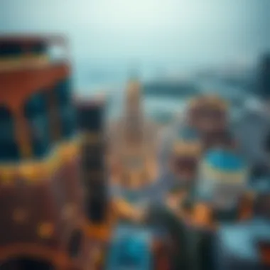 Aerial view of Knightsbridge Dubai highlighting investment opportunities