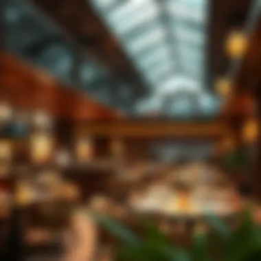 An exquisite dining space showcasing culinary diversity