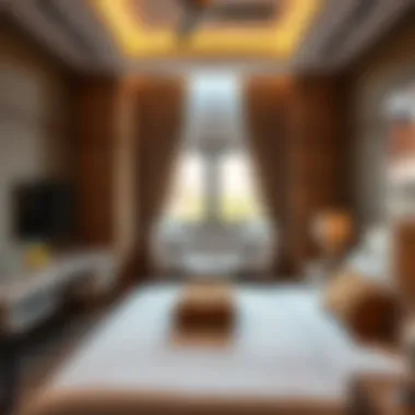 Cozy rental room showcasing modern amenities