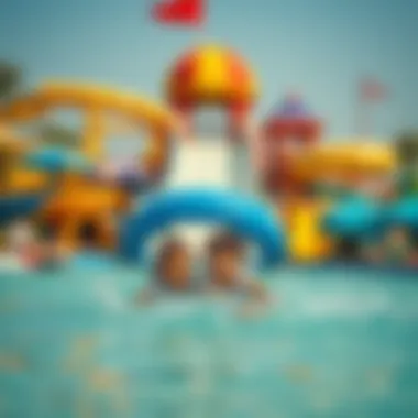 Family enjoying a day at a Dubai water park