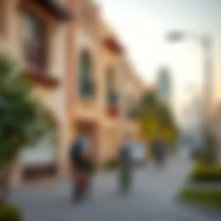 Vibrant lifestyle in Dubai's neighborhoods