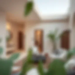 Charming rental annex in Al-Warqa showcasing modern design