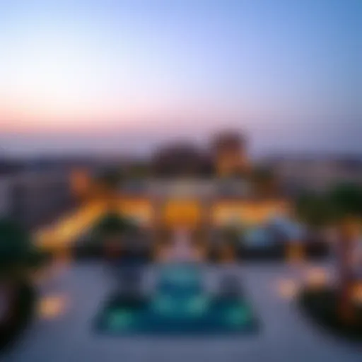 Panoramic view of Al Khail Gate Studio