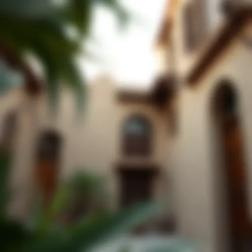 Traditional architectural features of Al Tawaar houses