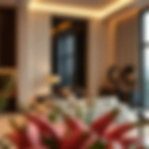 Luxurious interior design of Sarai Apartments