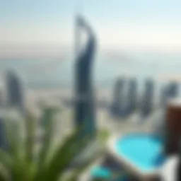 Stunning view of Shatha Tower