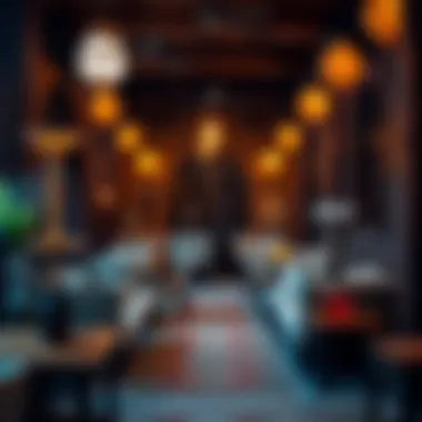 Charming Venue with Traditional Shisha Decor Charming venue with traditional decor for shisha