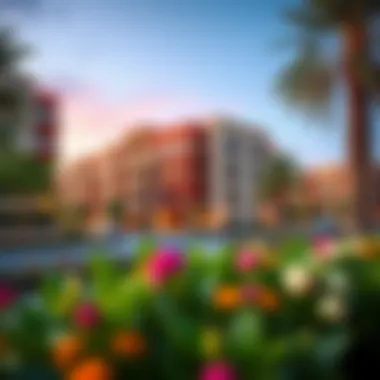 Vibrant community features surrounding Sobha Hartland Greens Building 2