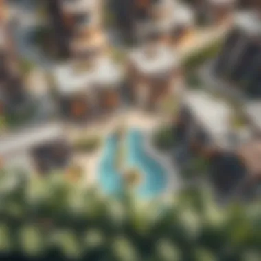 Sustainable Living in Terra Dubai Aerial shot highlighting the sustainable features of Terra Dubai