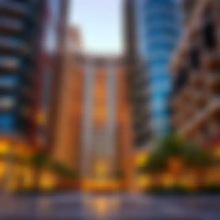 Detailed architectural design of The Bay Gate Tower