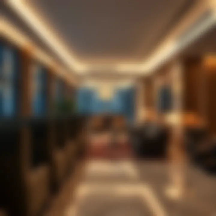 Luxurious Seating Area Luxurious seating area in Dubai Terminal 3 lounge