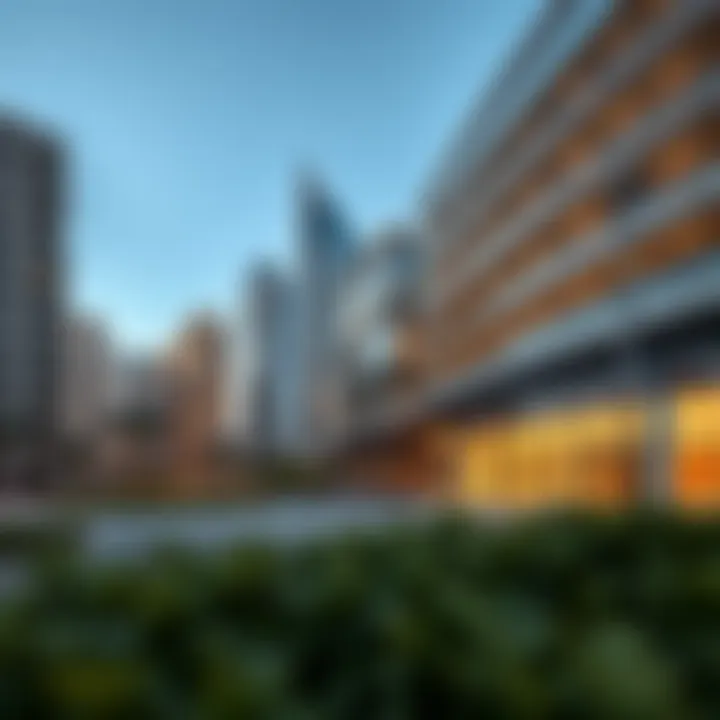 Modern Architecture of Citygate Modern architectural design representing urban development