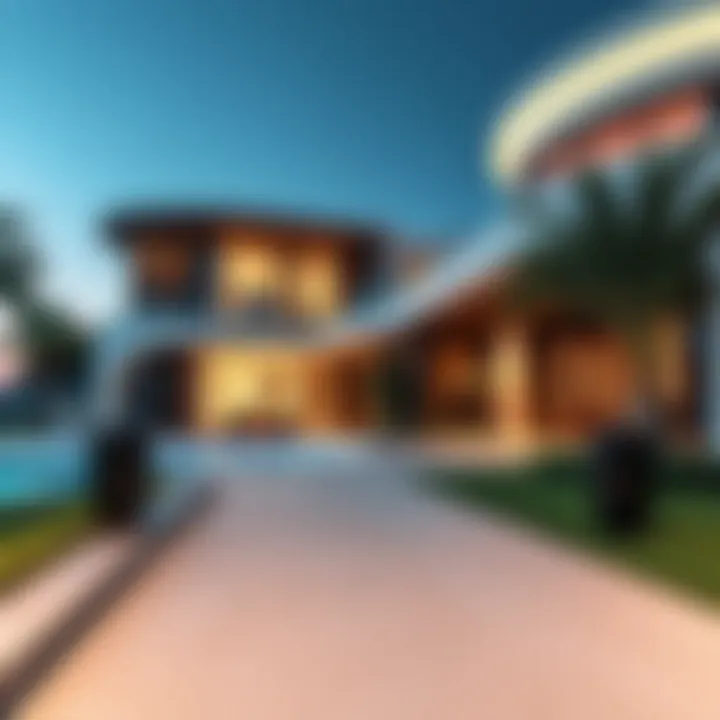 Contemporary Luxury Villa Design Luxurious modern villa with contemporary design elements