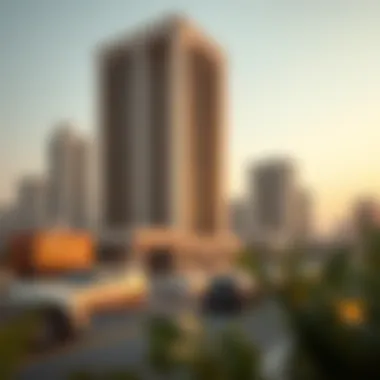 An illustration of real estate development trends in both cities