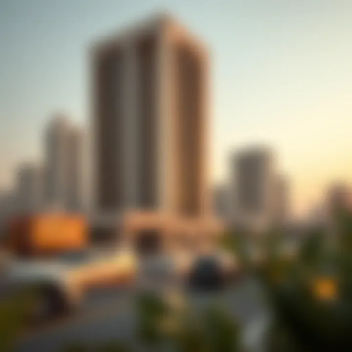 An illustration of real estate development trends in both cities