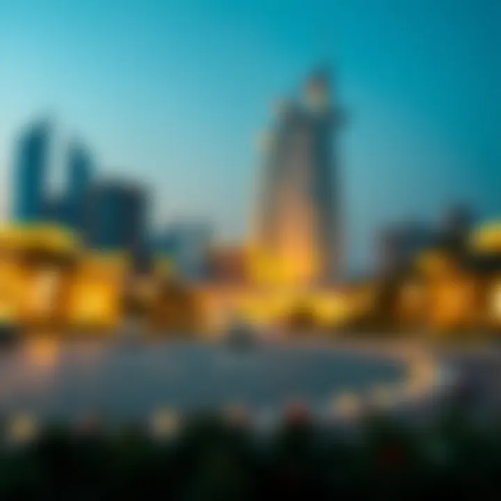 Detailed map highlighting the location of سوق السبخة within Dubai
