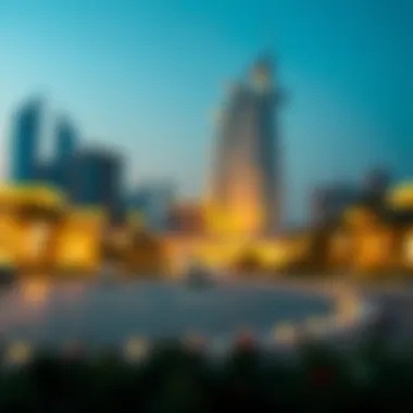 Location of سوق السبخة in Dubai Detailed map highlighting the location of سوق السبخة within Dubai