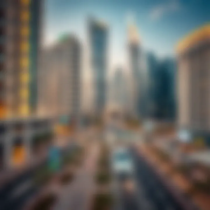 Investment Opportunities in Dubai Business district illustrating investment opportunities