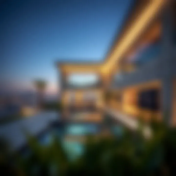 Modern Luxury Living in Dubai Luxurious residential property showcasing modern design