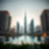 Stunning skyline view of Dubai's architectural marvels