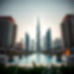 Stunning skyline view of Dubai's architectural marvels