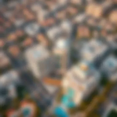 Aerial view of كرموز مويلح showcasing modern architecture