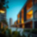 Luxurious properties in Dreamscape showcasing modern architecture