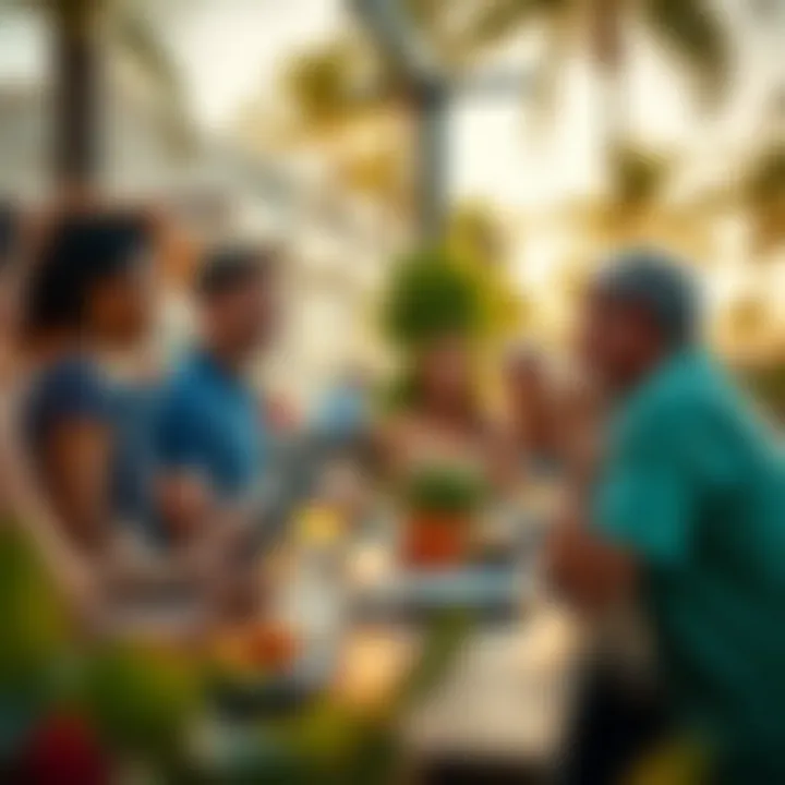 Vibrant community life at the Five Palm Club