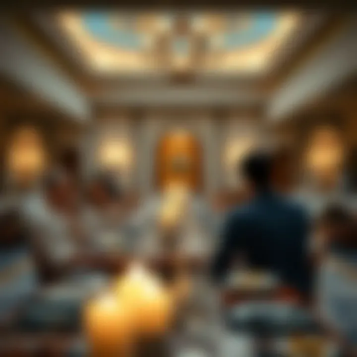 Exquisite Dining at Jumeirah Al Qasr Fine dining experience at one of the restaurants in Jumeirah Al Qasr