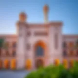 Exterior view of Jumeirah Al Qasr showcasing Arabian architecture