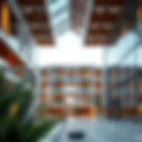 Stunning view of the Hessa Building showcasing its architectural design