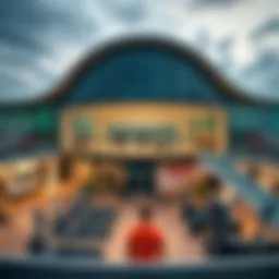 A panoramic view of Marina Gym showcasing its modern architecture and vibrant environment.