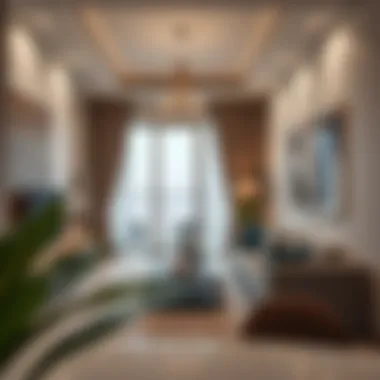 Stylish Interior of a Modern Ajman Flat Interior view of a modern flat in Ajman with stylish decor