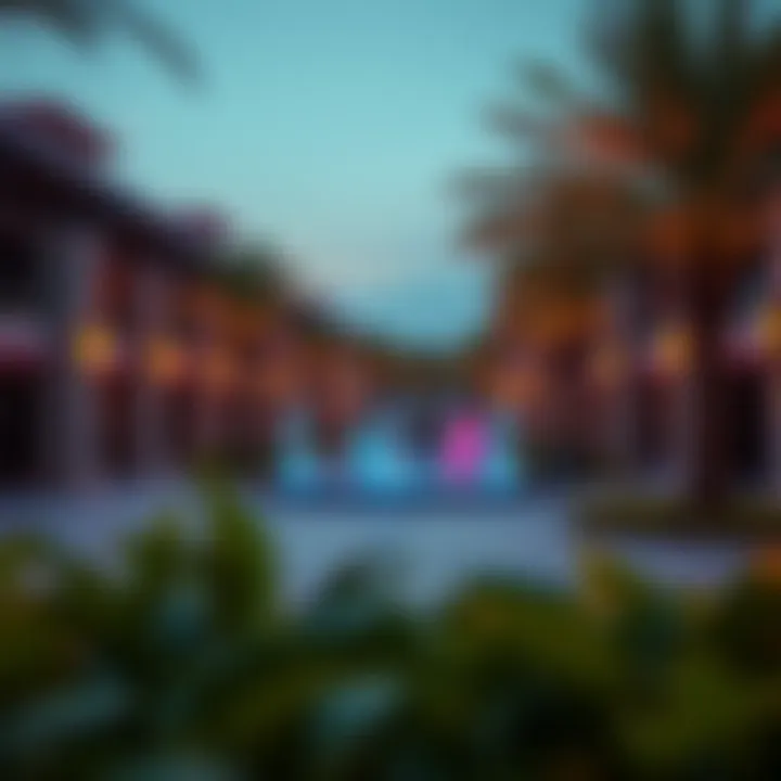 Community spaces and amenities designed for residents in Shams Sharjah