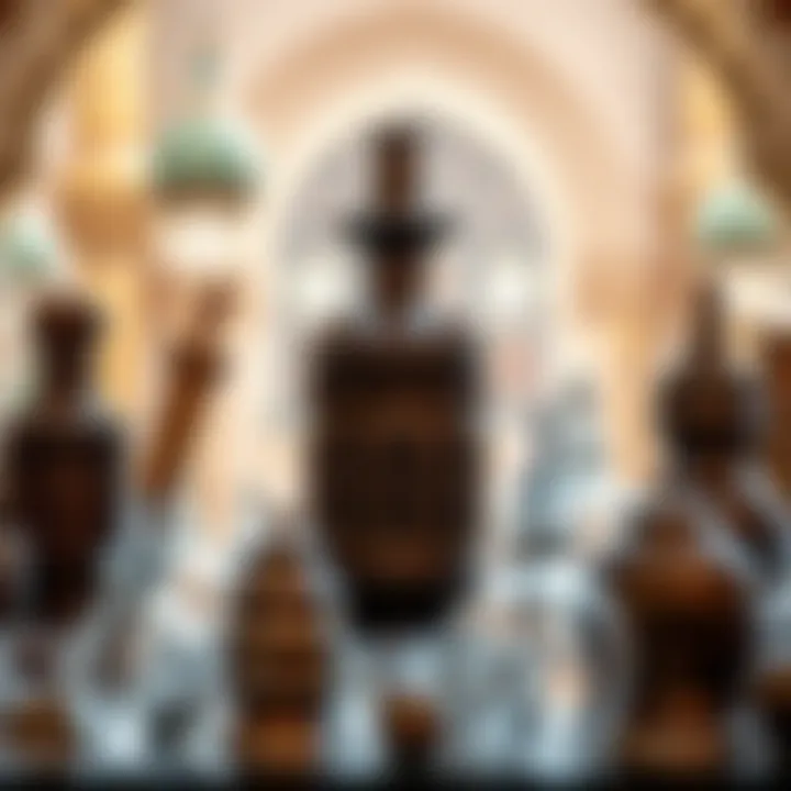 An assortment of handcrafted items representing the essence of Dubai.