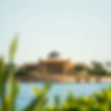 Al Noor Island A tranquil scene from Al Noor Island featuring lush greenery