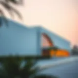 The iconic Sharjah Art Museum showcasing contemporary art