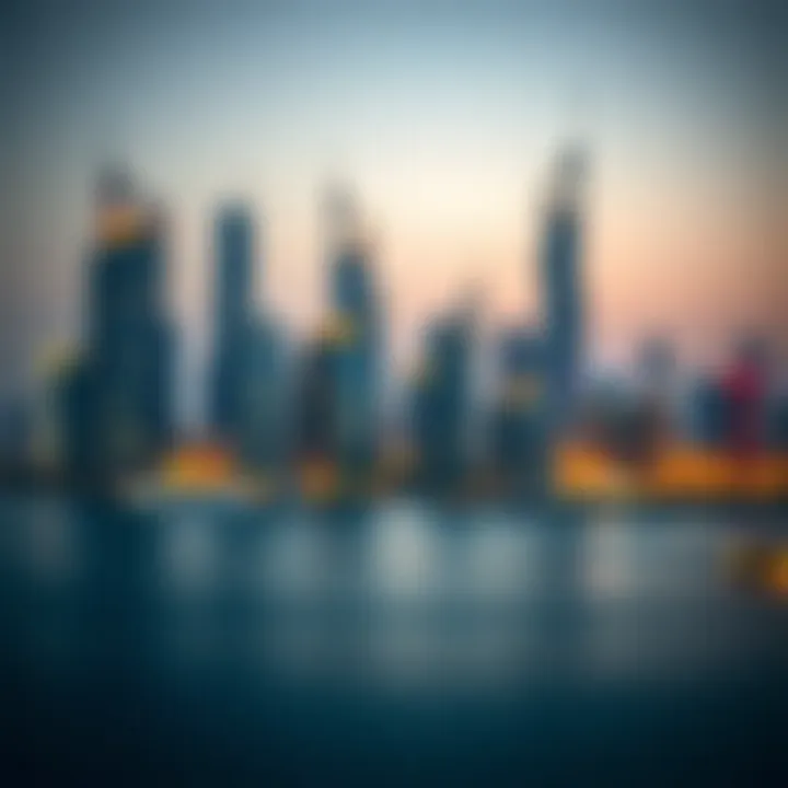 Luxurious skyline of Dubai representing real estate opportunities