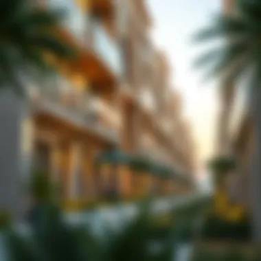 Stylish residential units in Wasl Village highlighting contemporary living