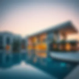 Architectural marvel in Al Quoz showcasing modern design