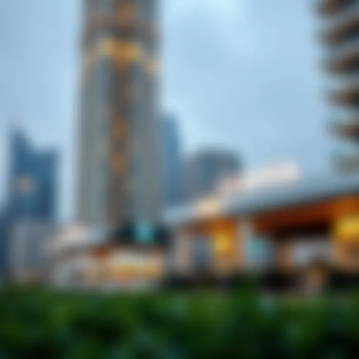 Nearby amenities surrounding Fifty One Tower