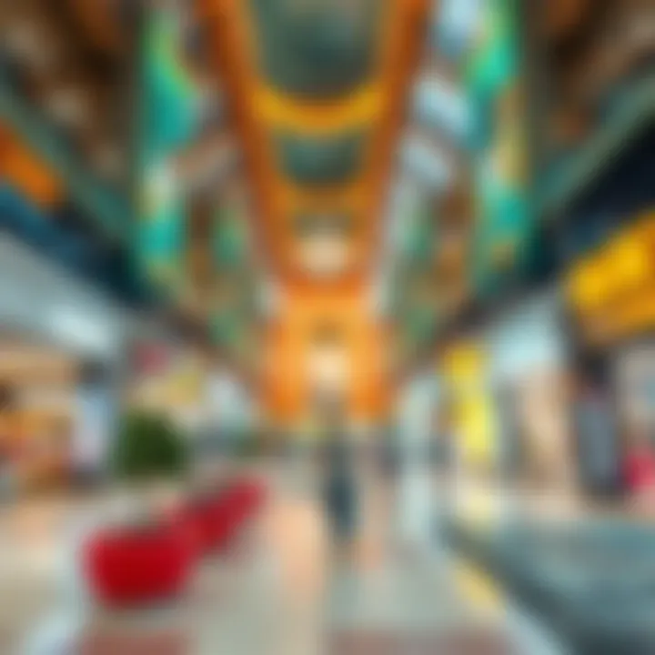 Vibrant Atmosphere Inside Forsan Central Mall Interior view showcasing the vibrant atmosphere of Forsan Central Mall