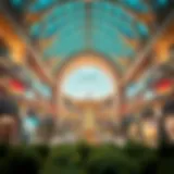 Stunning architectural design of Galleria Mall Al Wasl