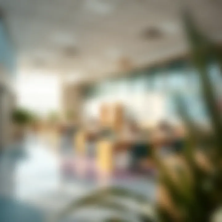 An overview of GEMS British curriculum school's campus and facilities highlighting modern education standards