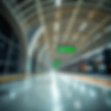 Innovative Architectural Design of a Station Architectural design of a Green Line station