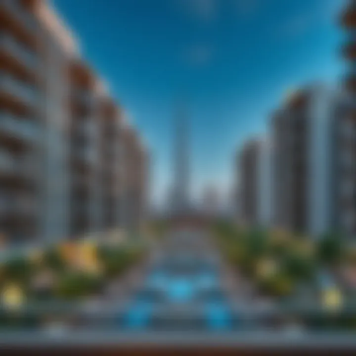 Luxury Apartment Complex Overview Luxury apartment complex with stunning views