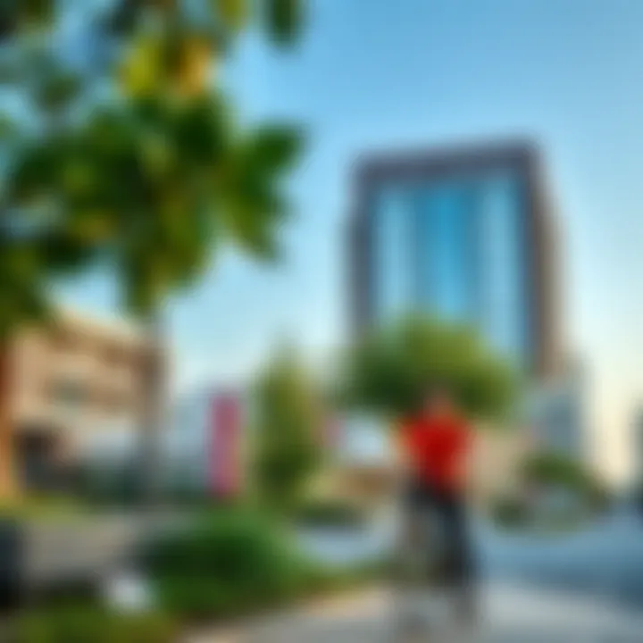 A snapshot of vibrant community spaces within International City