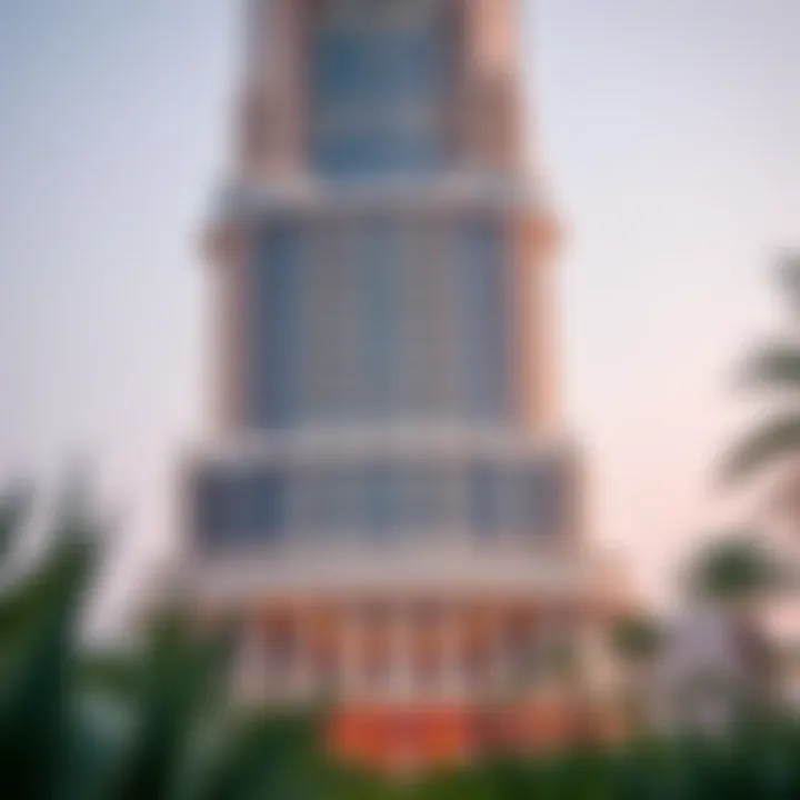 Stunning exterior view of Le Solarium Tower