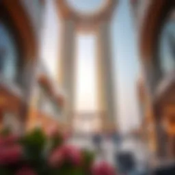 Architectural design of Majestic Tower Ajman