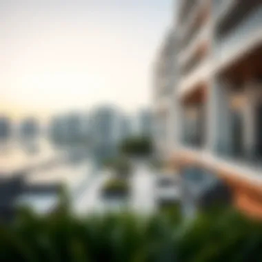 Innovative Design of Waterview Residences Modern architecture of waterview apartments in Dubai